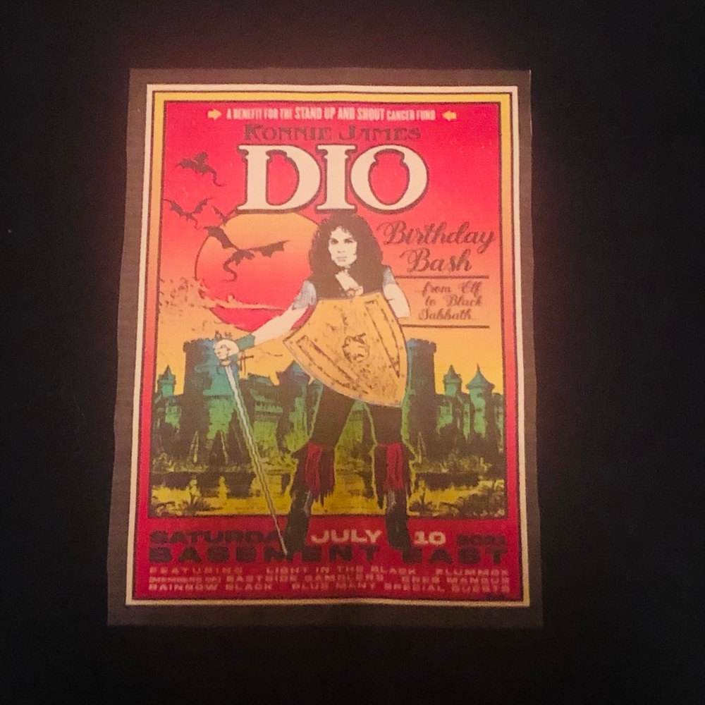 Ronnie James Dio shirt